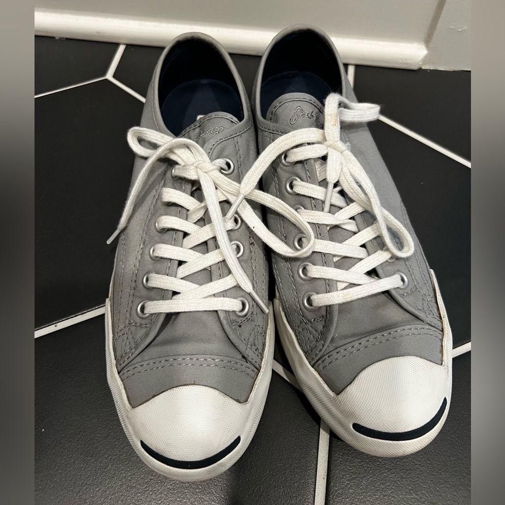 Converse Jack Parcel grey sneaker in women’s size 8